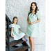 Комплект летних платьев в одном стиле для мамы и дочки Кортни М-2193