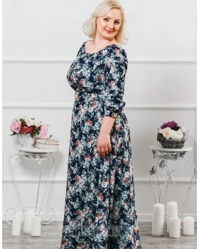 Комплект платьев Family Look для мамы и дочки Элегия М-244-foto3