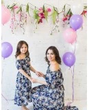 Комплект платьев Family Look для мамы и дочки Элегия М-244