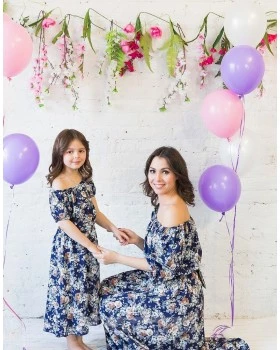 Комплект платьев Family Look для мамы и дочки Элегия М-244