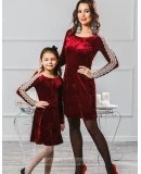 Комплект платьев для мамы и дочки Маркиза М-2012