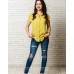 Рубашка женская Фьюжн М-1034 цвет желтый