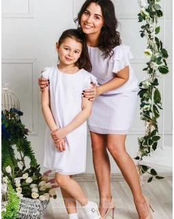 Комплект платьев для мамы и дочки Гармония М-2031