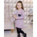 Комплект в стиле Family Look для мамы и дочки Меланж М-2103 Цвет::розовый