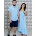 Парная одежда для двоих Флорида М-2116 голубой