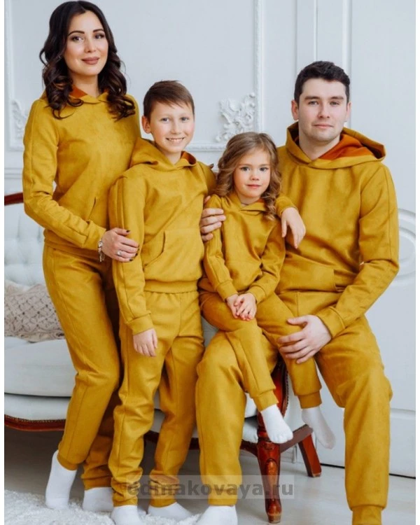 Комплект спортивных костюмов для мамы и дочки Люкс М-2160 сирень