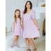 Платья для мамы и дочки Фэмили лук Виола М-2173