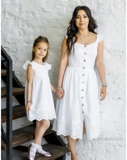 Комплект в стиле family look для мамы и дочки Рустик М-2191